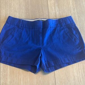 J. Crew‎ Vibrant Blue Women's Shorts
